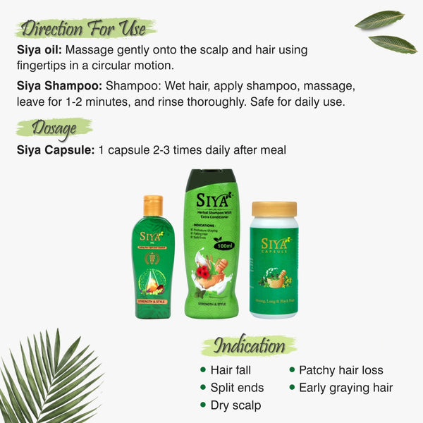 Siya Kit - Ayurvedic Hair Fall Solution